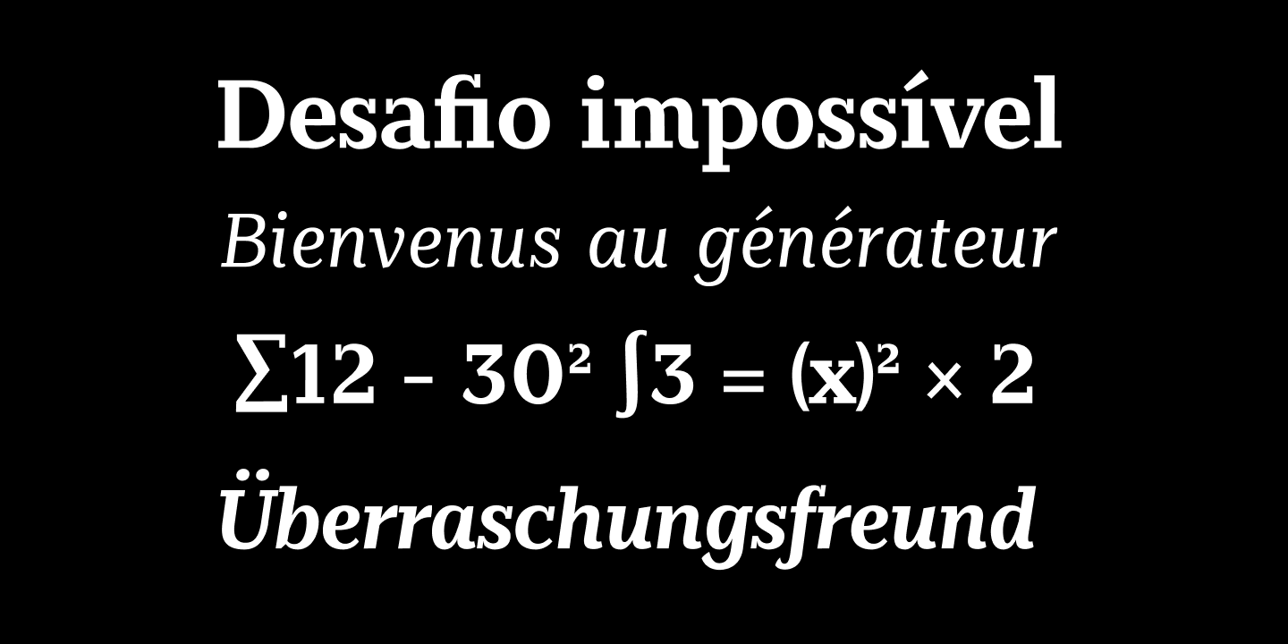 Example font Alfredo #5
